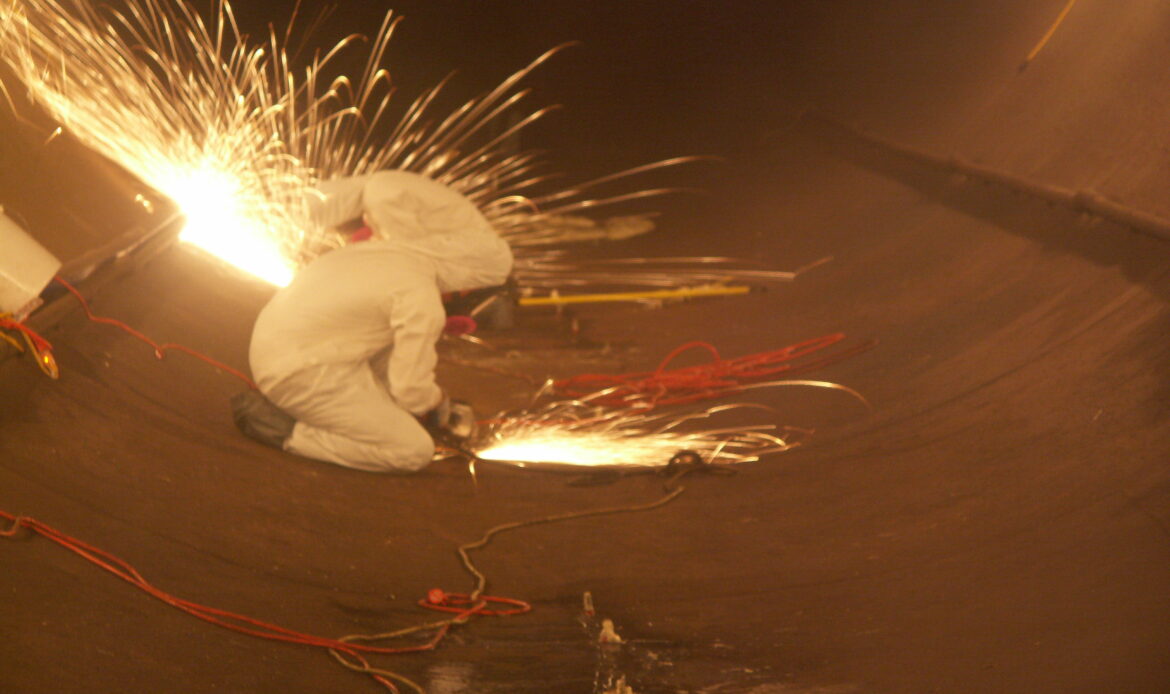 CFRP Repair on large diameter pipe